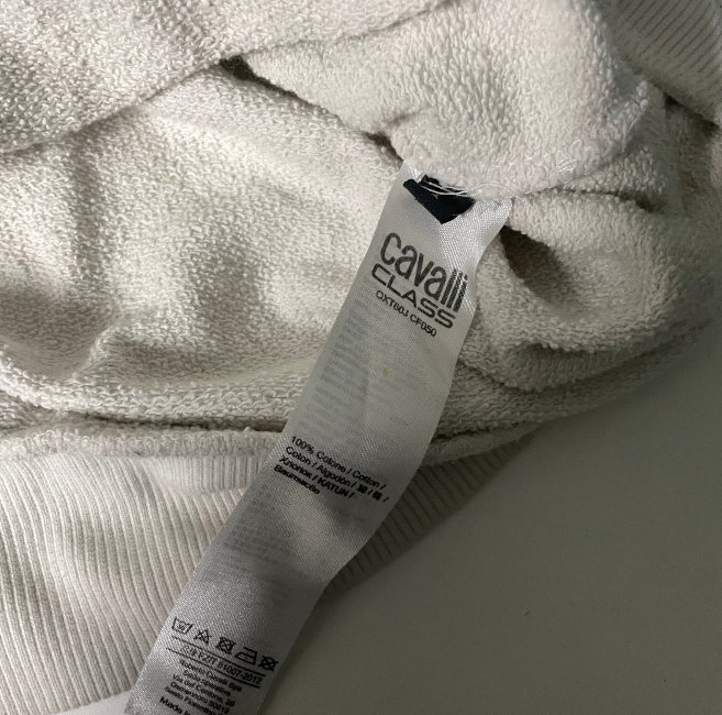 Vintage Cavalli Class Classy White Hooded Cotton Men's hoodies in L|L27W 21|6104