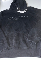 "Vintage Unisex black Jack Wills hoodie in L|L26 W23|SKU 6106 Large grey, Jack Wills hoodie. Fits true to size"
