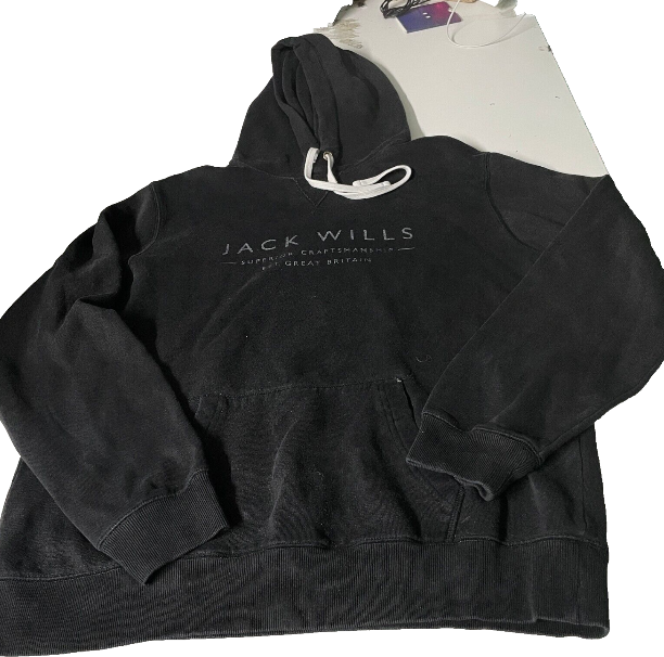 "Vintage Unisex black Jack Wills hoodie in L|L26 W23|SKU 6106 Large grey, Jack Wills hoodie. Fits true to size"