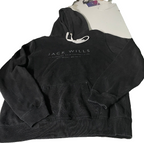 "Vintage Unisex black Jack Wills hoodie in L|L26 W23|SKU 6106 Large grey, Jack Wills hoodie. Fits true to size"