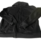 Vintage men Everlast Over The Head Hoodie in full zip Black XL|L27 W23|SKU 6111