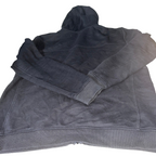 Vintage men Everlast Over The Head Hoodie in full zip Black XL|L27 W23|SKU 6111