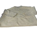 Women's Sherpa Fleece cream women Full zip high neck Jackets in L|L29 W29|SKU 6116