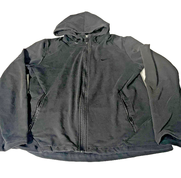 Vintage women Nike therma full zip navy hoodie in S|L24 W19|SKU 6524