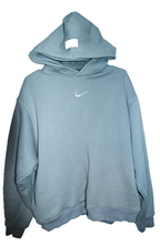 Vintage women grey Nike plain hoodie in L|L26 W24|SKU 6581