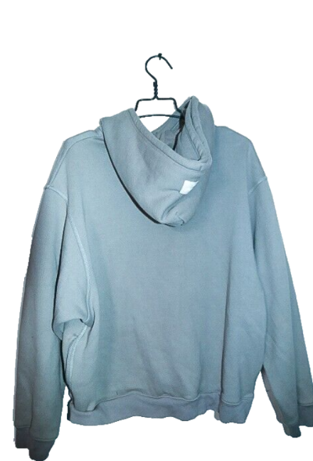 Vintage women grey Nike plain hoodie in L|L26 W24|SKU 6581