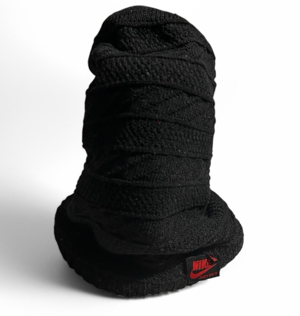 Vintage men's Nike black beanie hat sku 6800