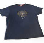 Vintage Blue Nike Arsenal Cotton Shirt Men's XL  With Embroidered Logo SKU 6836