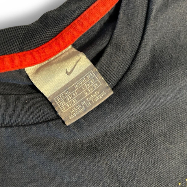 Vintage Blue Nike Arsenal Cotton Shirt Men's XL  With Embroidered Logo SKU 6836