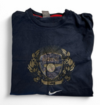 Vintage Blue Nike Arsenal Cotton Shirt Men's XL  With Embroidered Logo SKU 6836