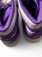 Nike Air Jordan Retro Mid Preschool Purple Venom White Uk 5 USA 5.5 sku 6900