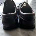 IKON Original Brown Krombie Retro Mod All Leather Brogue Shoes 9.5 SKU 6986