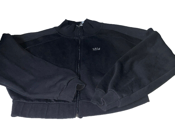 Vintage female Tiala black sport club sweatshirt in m |L23 W23|SKU 6120