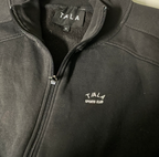 Vintage female Tiala black sport club sweatshirt in m |L23 W23|SKU 6120