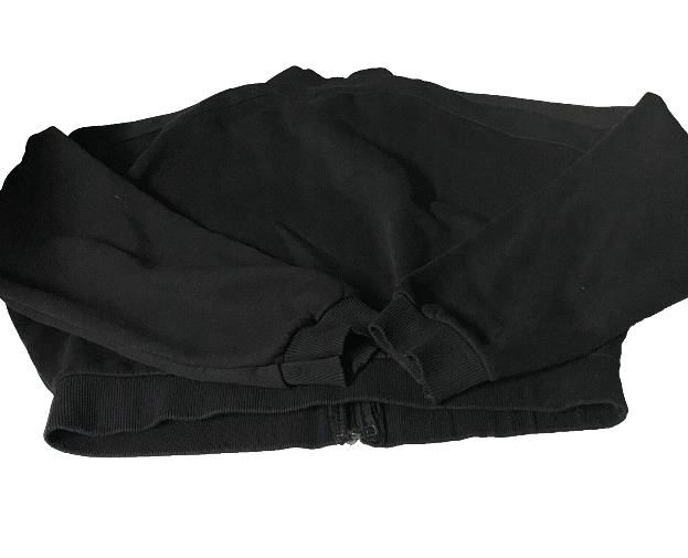 Vintage female Tiala black sport club sweatshirt in m |L23 W23|SKU 6120