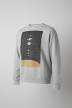 Vintage Second skin graphics grey golf crew neck jumper in M|L28 W23|SKU 6123