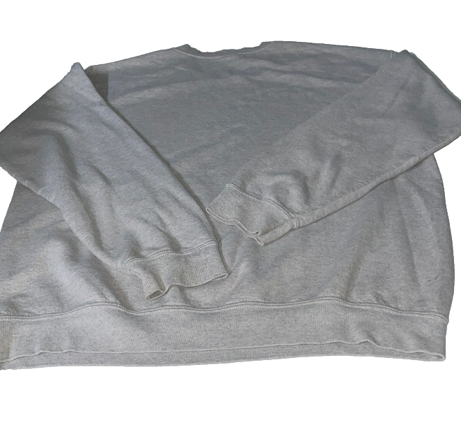 Vintage Second skin graphics grey golf crew neck jumper in M|L28 W23|SKU 6123