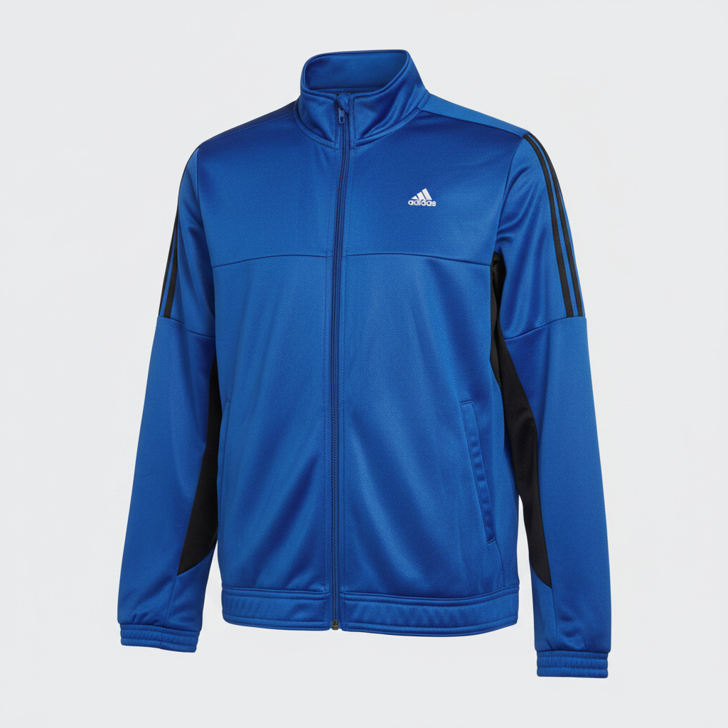 Vintage Y2K Blue ADIDAS Track Jacket Unisex Running Jogging Size M|L29W19|6129