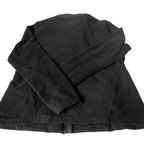 Female Decathlon vintage black fleece jacket in size M|L28 W20|SKU 6134