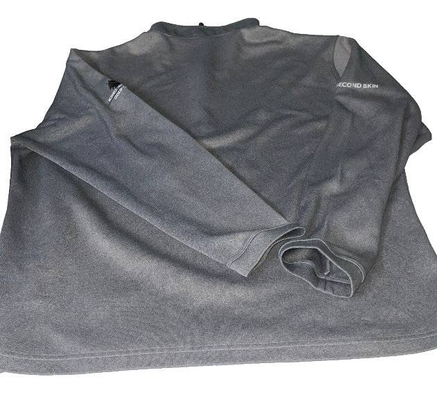 Regatta Great outdoor vintage sweater grey 1/4 zip high neck polyester