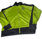 Vintage Female Lecoq Sportif Zipper windbreaker green Jacket in M|L28W18|SKU 6146