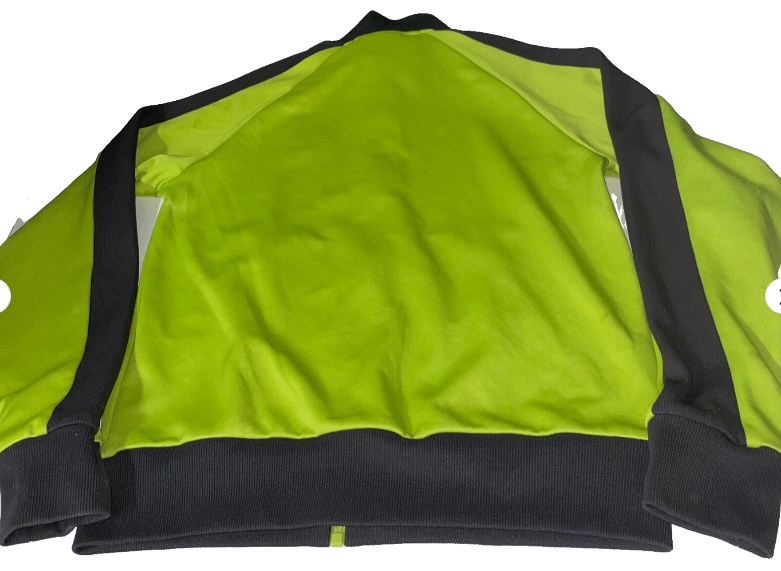 Vintage Female Lecoq Sportif Zipper windbreaker green Jacket in M|L28W18|SKU 6146