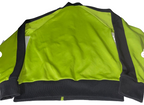 Vintage Female Lecoq Sportif Zipper windbreaker green Jacket in M|L28W18|SKU 6146