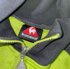 Vintage Female Lecoq Sportif Zipper windbreaker green Jacket in M|L28W18|SKU 6146