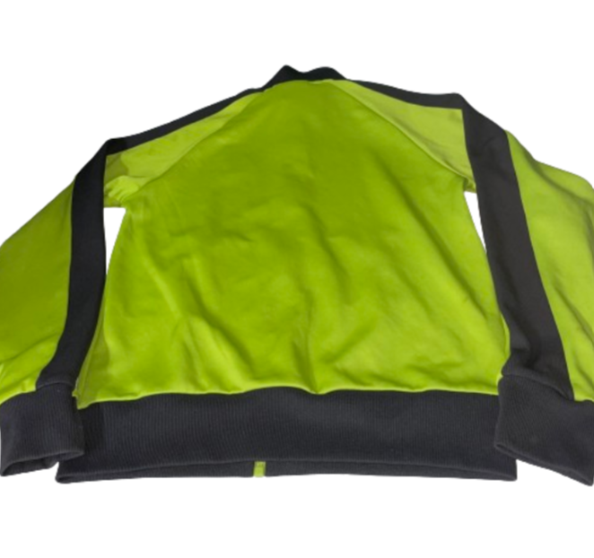 Vintage Female Lecoq Sportif Zipper windbreaker green Jacket in M|L28W18|SKU 6146