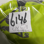 Vintage Female Lecoq Sportif Zipper windbreaker green Jacket in M|L28W18|SKU 6146