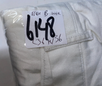 Vintage Jcrew mens white trousers in L| W36 L36|SKU 6148