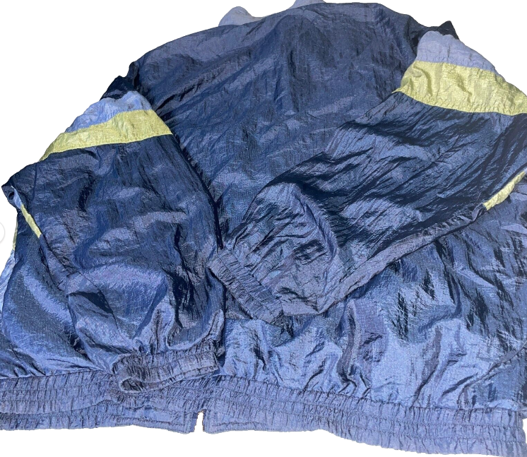 Vintage Tart multi 80s shell windbreaker full zip jacket MENS L |L29 W28|SKU6149