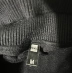 Hema Slim Fit Merino Wool-Blend Turtle Neck black turtleneck Womens SKU 6161