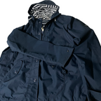 Vintage regatta blue women’s rain waterproof coat UK 12 L 29 W 21 SKU 6162