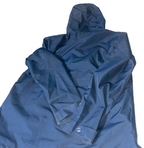 Vintage regatta blue women’s rain waterproof coat UK 12 L 29 W 21 SKU 6162