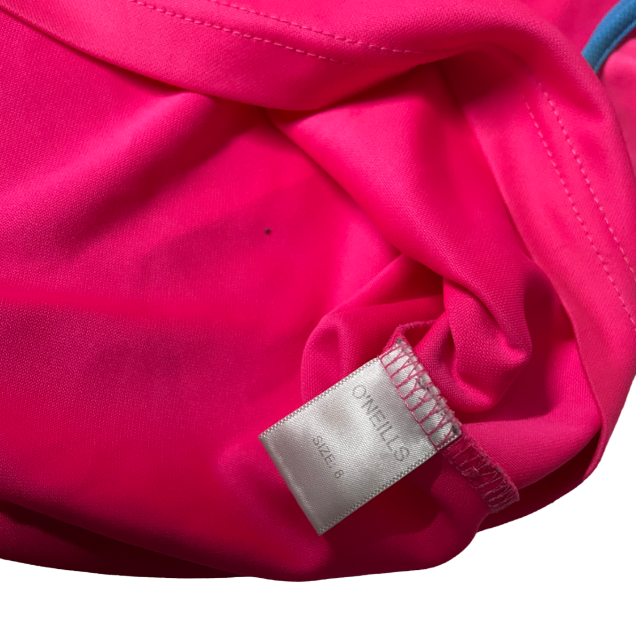 Dublin GAA  Peak Brushed Half Zip Top Pink women's quarter zip pink sport jacket