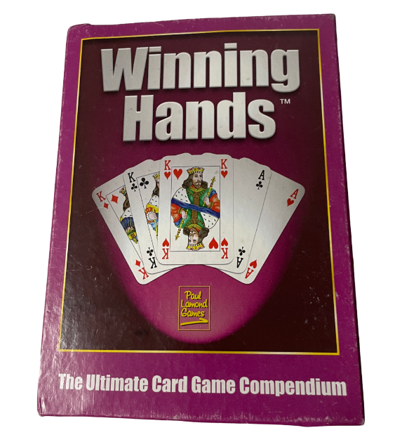The Ultimate Card Game Compendium "Winning hands". Paul Lammond. New Open WINNING HAndball card game SKU 6171