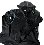 vintage  Athletic 1/4” Zip 1/4 zip hoodie womens SKU 6172