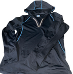 vintage  Athletic 1/4” Zip 1/4 zip hoodie womens SKU 6172