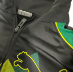 vintage Jamaican Full Zip Jacket puma black womens zip up sport jacket in XL SKU 6178