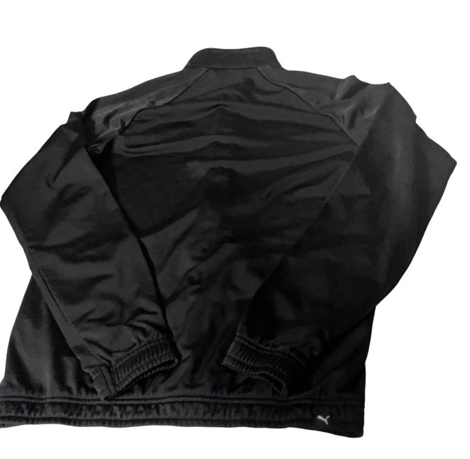 vintage Jamaican Full Zip Jacket puma black womens zip up sport jacket in XL SKU 6178