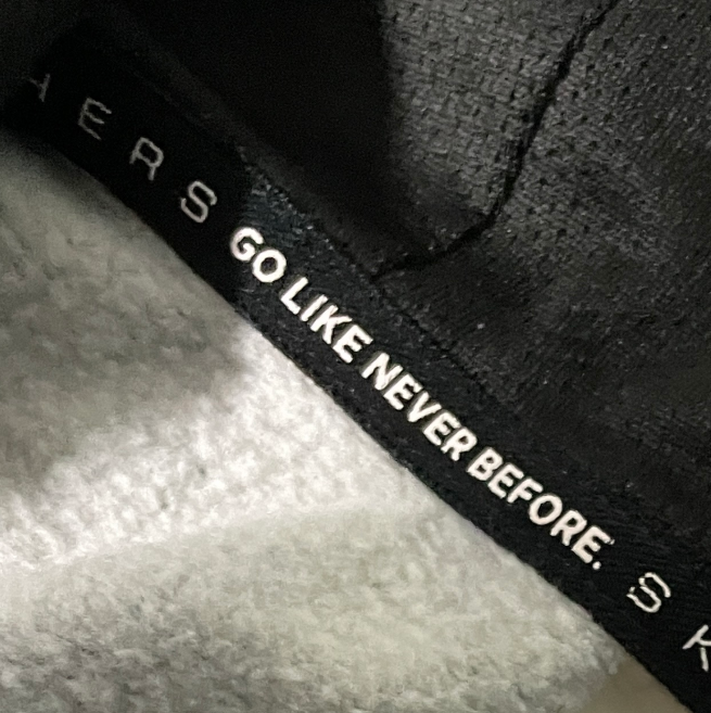 vintage grey sketchers performance womens track hoodie SKU 6184