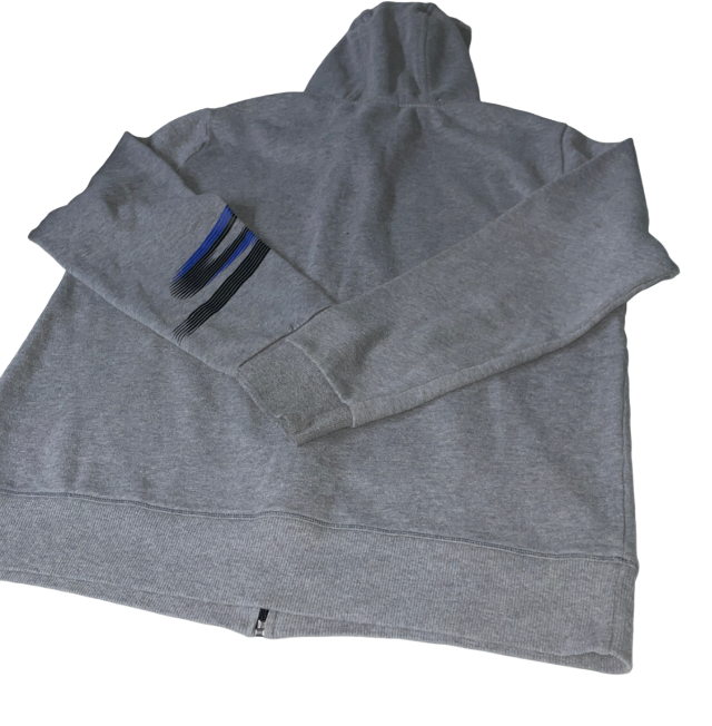 vintage grey sketchers performance womens track hoodie SKU 6184