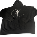 Men's Black Vintage Graphic Hoodie | SKU 6211