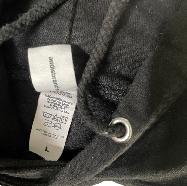 Men's Black Vintage Graphic Hoodie | SKU 6211