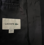 Vintage 90s Vintage men's LACOSTE navy blue retro preppy style soft material  suit jacket