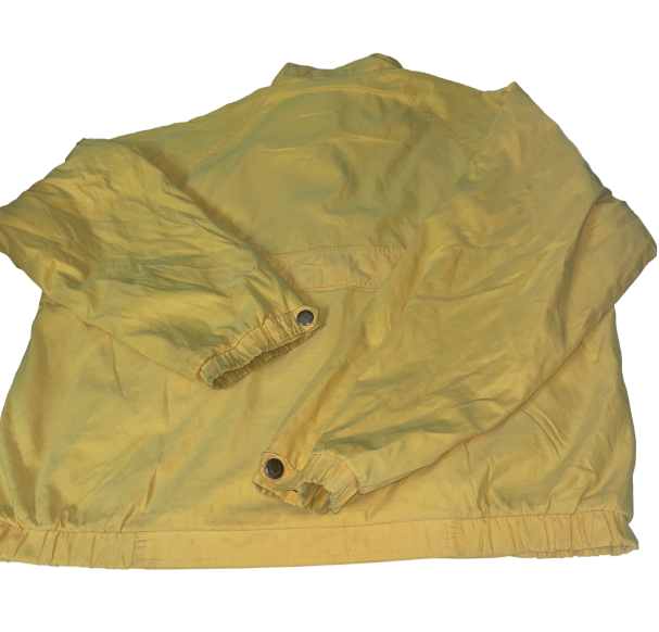 Vintage weatherproof yellow made in south korea bomber  jacket
