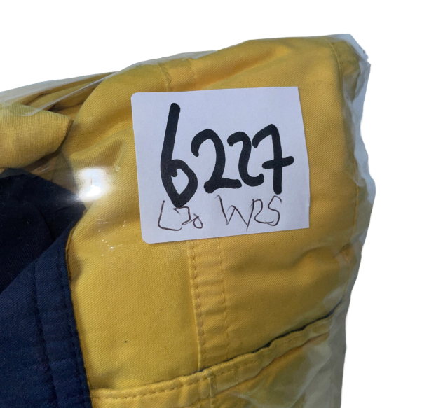 Vintage weatherproof yellow made in south korea bomber  jacket