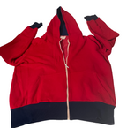 Vintage women's 90 s Zip-through sports hoodie SKU 6231