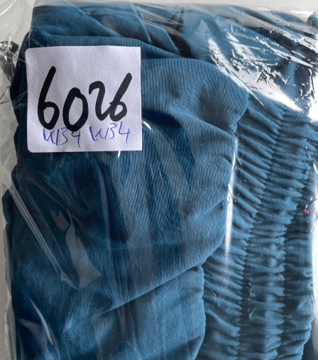 mens blue training joggers shell trackpant